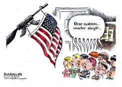 GUN  VIOLENCE  by Jimmy Margulies