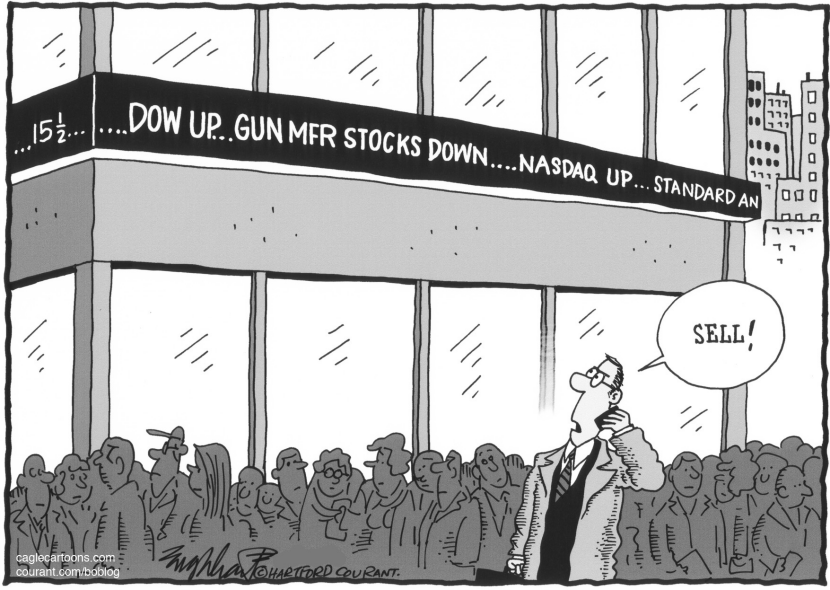 Gun Stocks Down