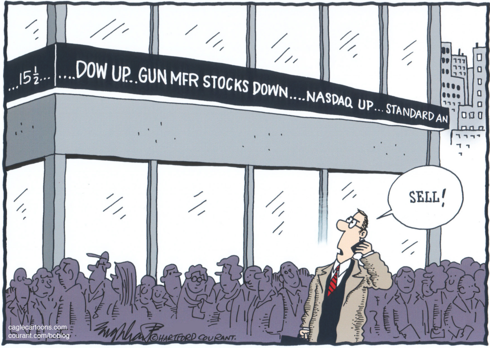 Gun Stocks Down COLOR