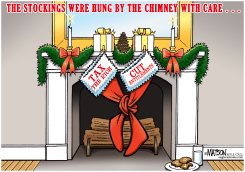 TWAS THE NIGHT BEFORE TAX CUTS by R.J. Matson