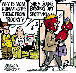 BOXING DAY by Steve Nease