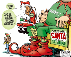 BOEHNER'S LITTLE HELPER  by John Cole
