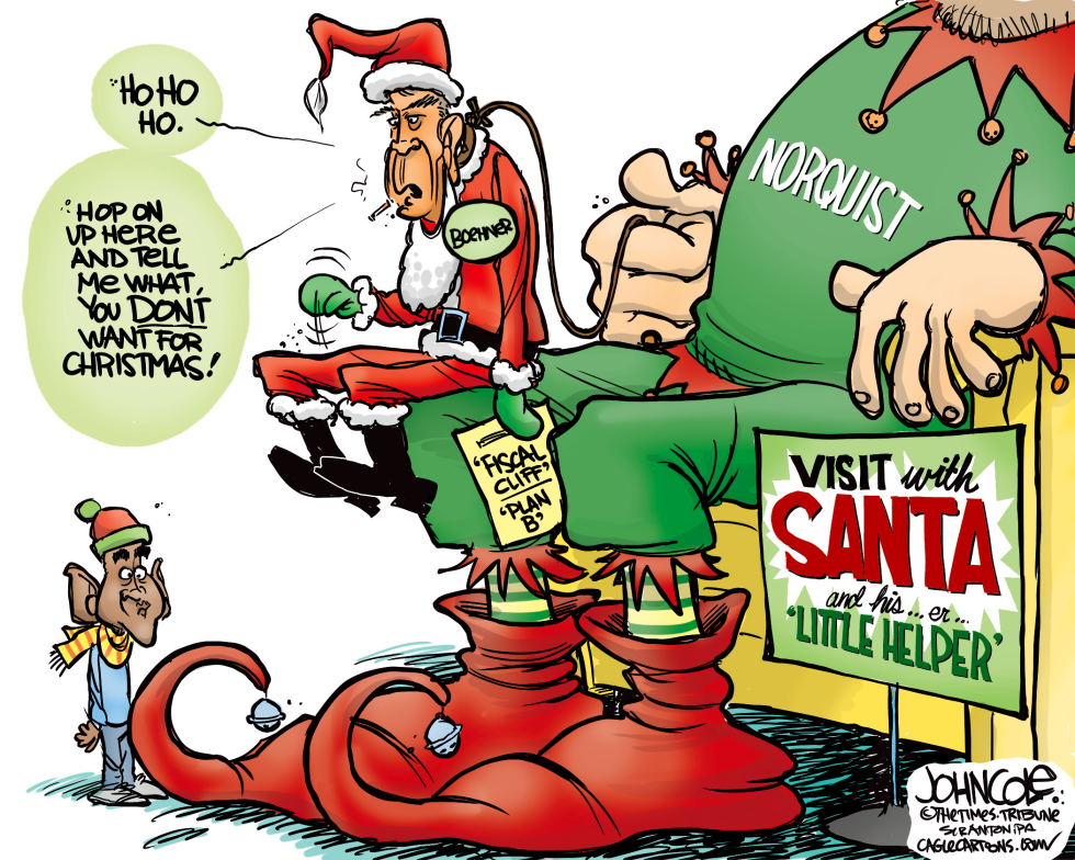  BOEHNER'S LITTLE HELPER by John Cole