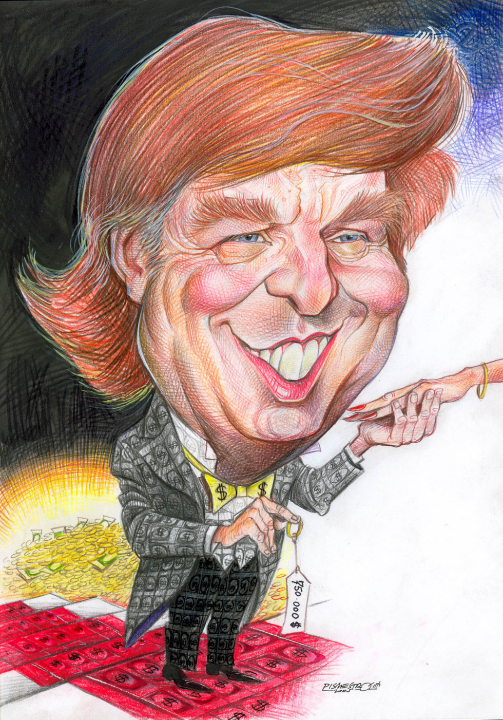  DONALD TRUMP by Petar Pismestrovic