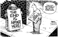 END OF THE WORLD by Rick McKee