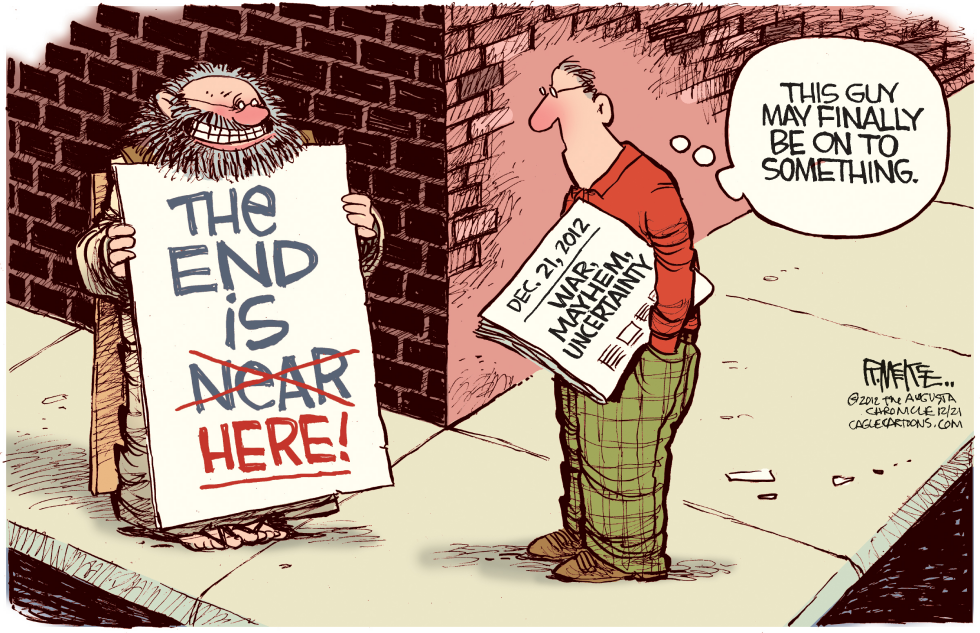  END OF THE WORLD by Rick McKee