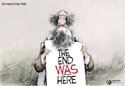 THE END  by Cam Cardow