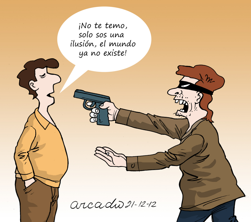El mundo ya no existe Color