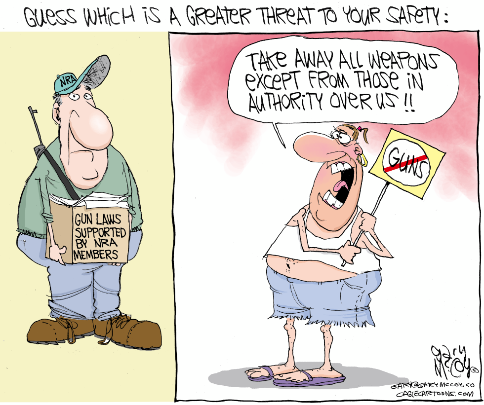 Anti-Gun Zealots COLOR