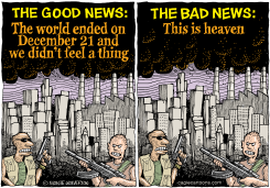 WE ALL DIED ON DECEMBER 21  by Monte Wolverton