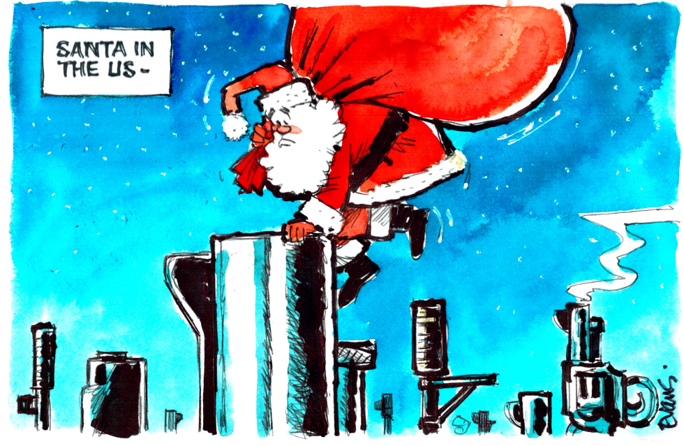Santa in the US