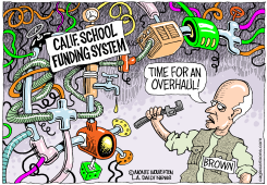 LOCAL-CA CAL SCHOOL FUNDING OVERHAUL by Monte Wolverton