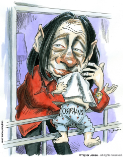 PUTIN WEIGHS ORPHAN LEGISLATION -  by Taylor Jones