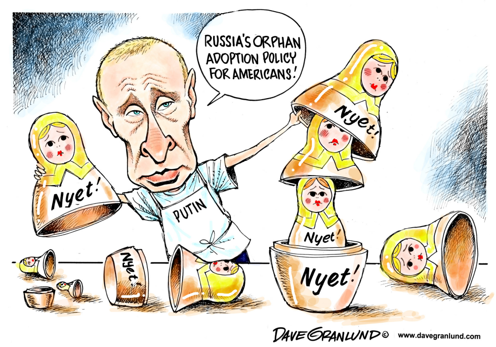 Russia bans US adoptions
