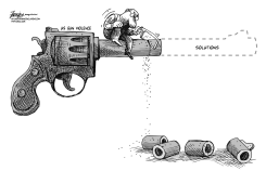 TRICKLE-DOWN SOLUTION TO THE GUN VIOLENCE PROBLEM by Manny Francisco