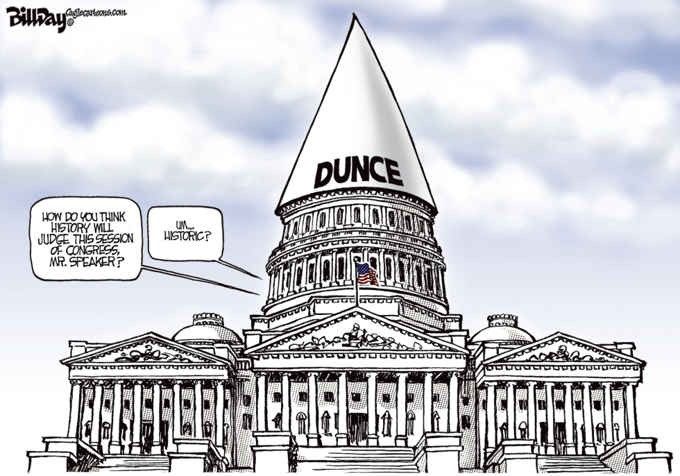  DUNCE CAP  by Bill Day