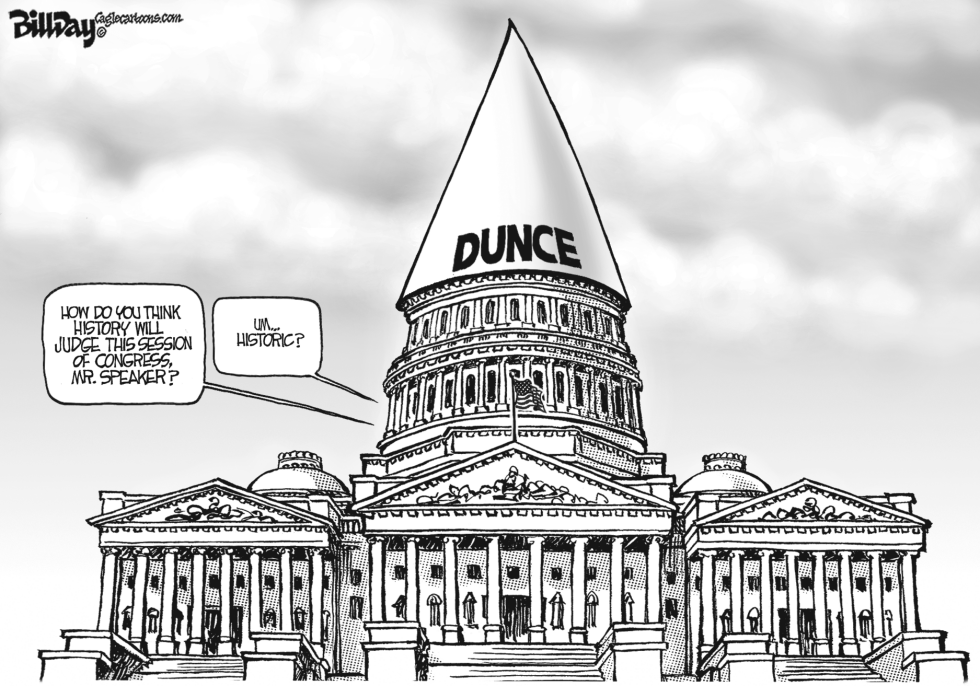  DUNCE CAP by Bill Day