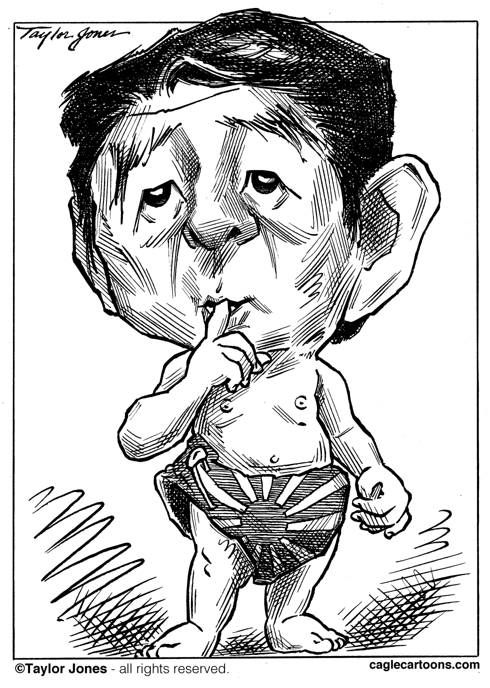  JAPANESE PRIME MINISTER SHINZO ABE by Taylor Jones