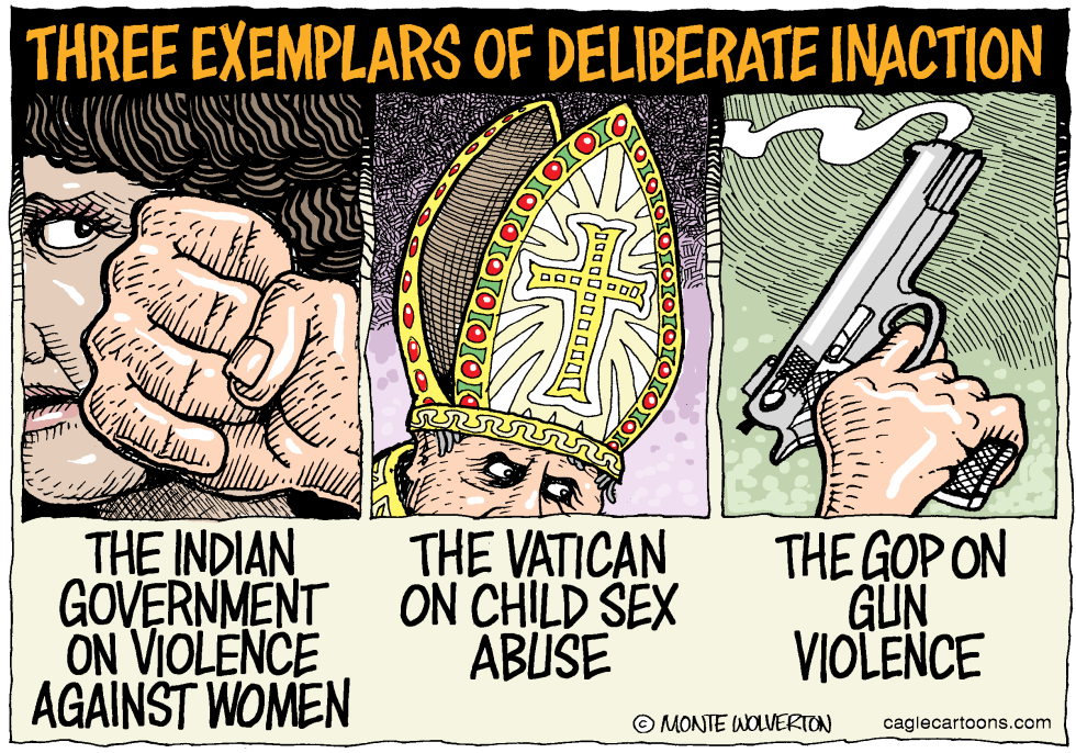 Rape Pedophilia and Guns COLOR