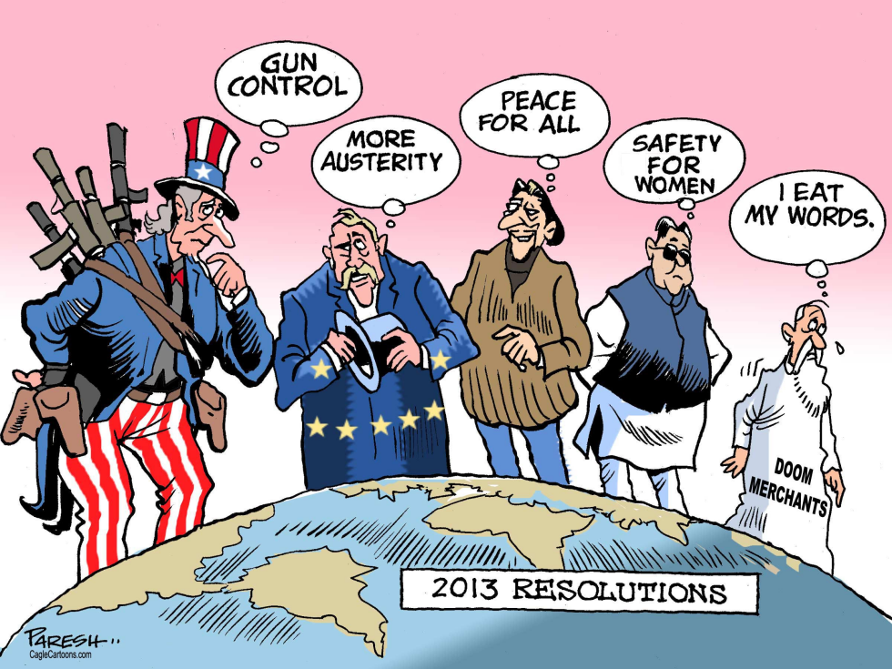  2013 RESOLUTIONS by Paresh Nath