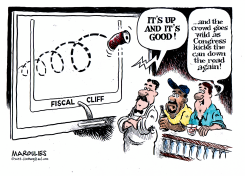 FISCAL CLIFF by Jimmy Margulies
