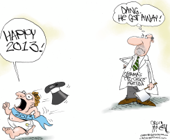 UN-ABORTED NEW YEAR  by Gary McCoy