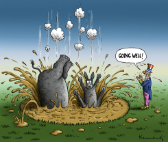 FISCAL CLIFF JUMPING by Marian Kamensky