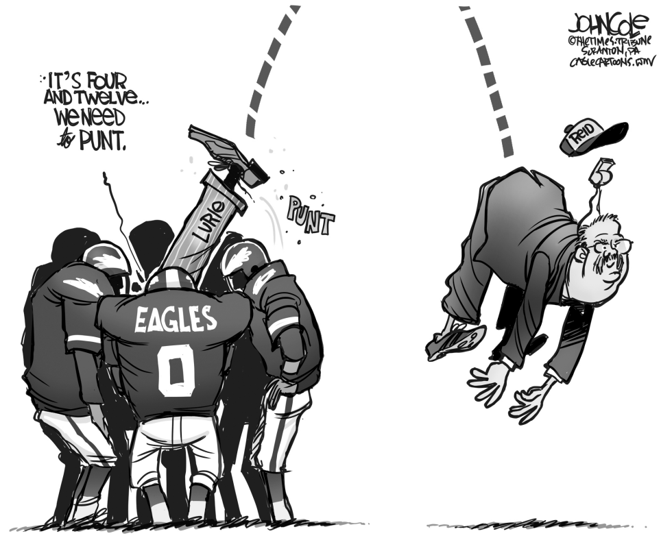 LOCAL PA -- Eagles fire Andy Reid BW