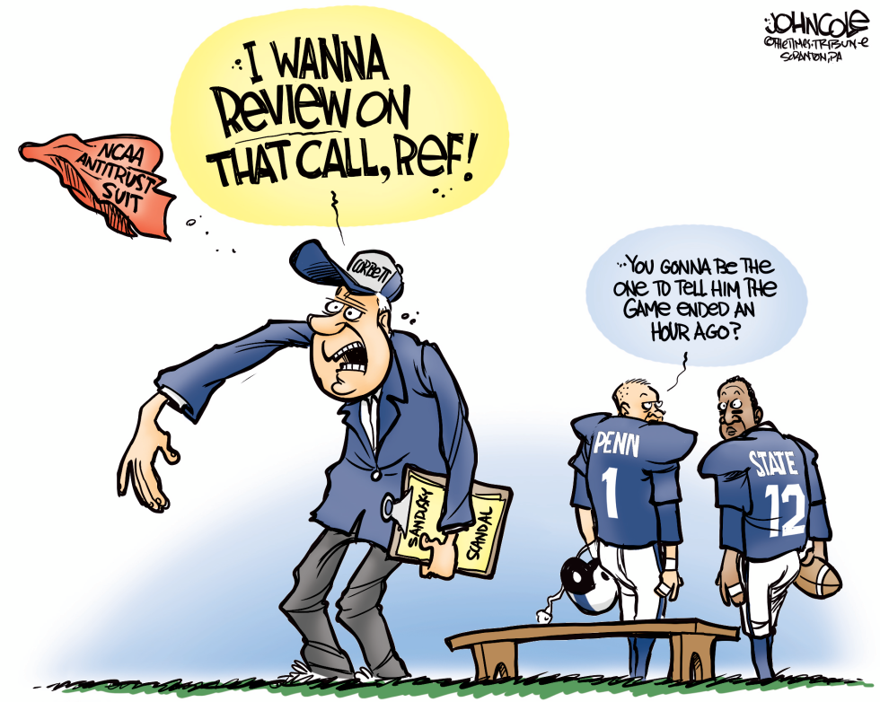 LOCAL PA -- Corbett sues NCAA COLOR