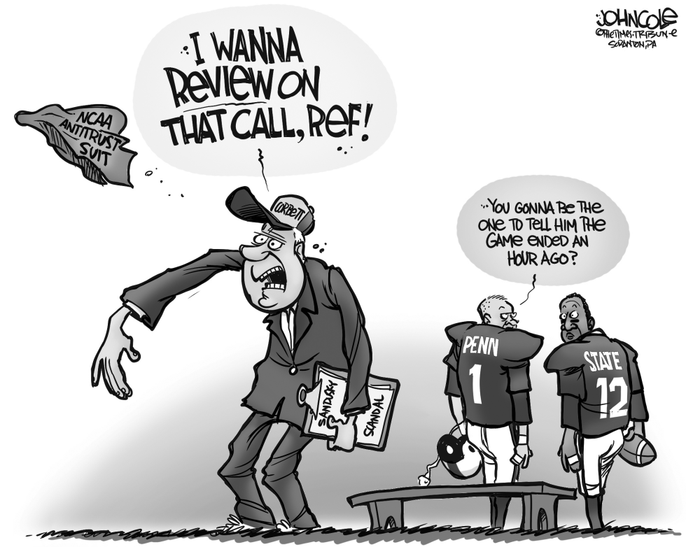 LOCAL PA -- Corbett sues NCAA BW
