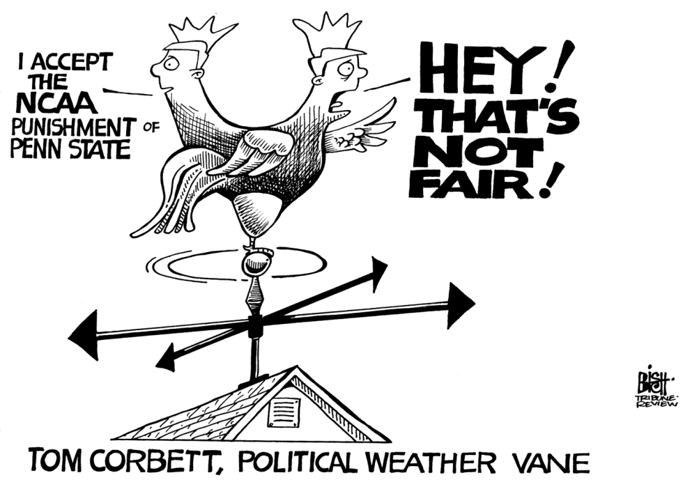 LOCAL-PA CORBETT AND THE NCAA, B/W