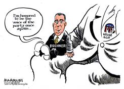 BOEHNER ELECTED HOUSE SPEAKER AGAIN  by Jimmy Margulies
