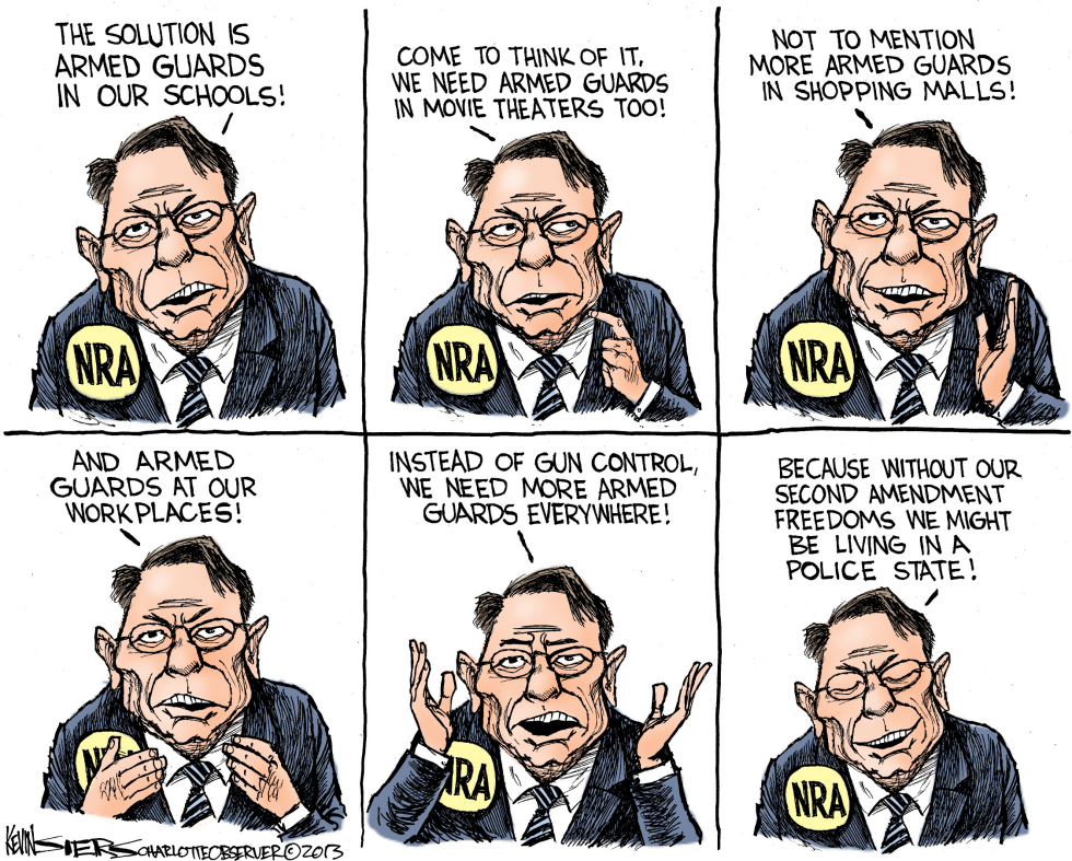 Armed Guards and the NRA