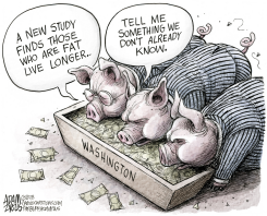 WASHINGTON PORK PROJECTS  by Adam Zyglis