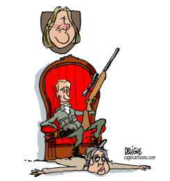 PUTIN, DEPARDIEU AND BRIGETTE BARDOT by Frederick Deligne