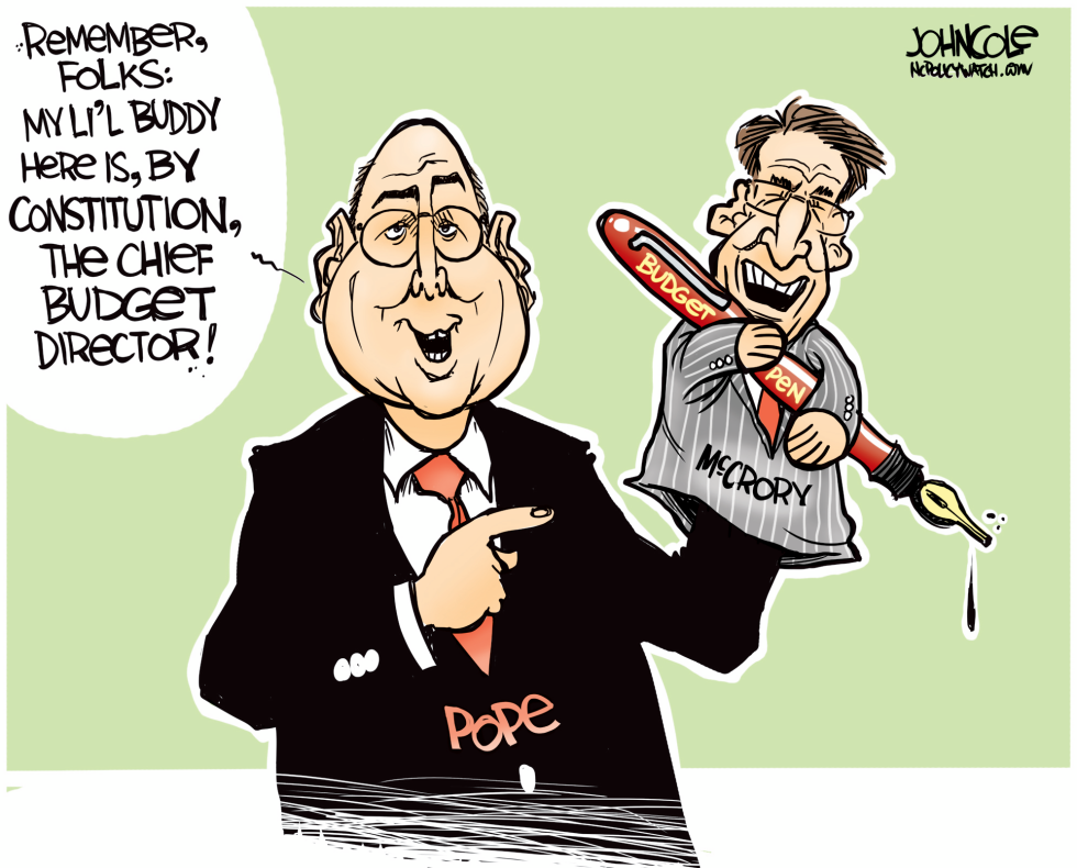 LOCAL NC -- Art Pop and Pat McCrory COLOR