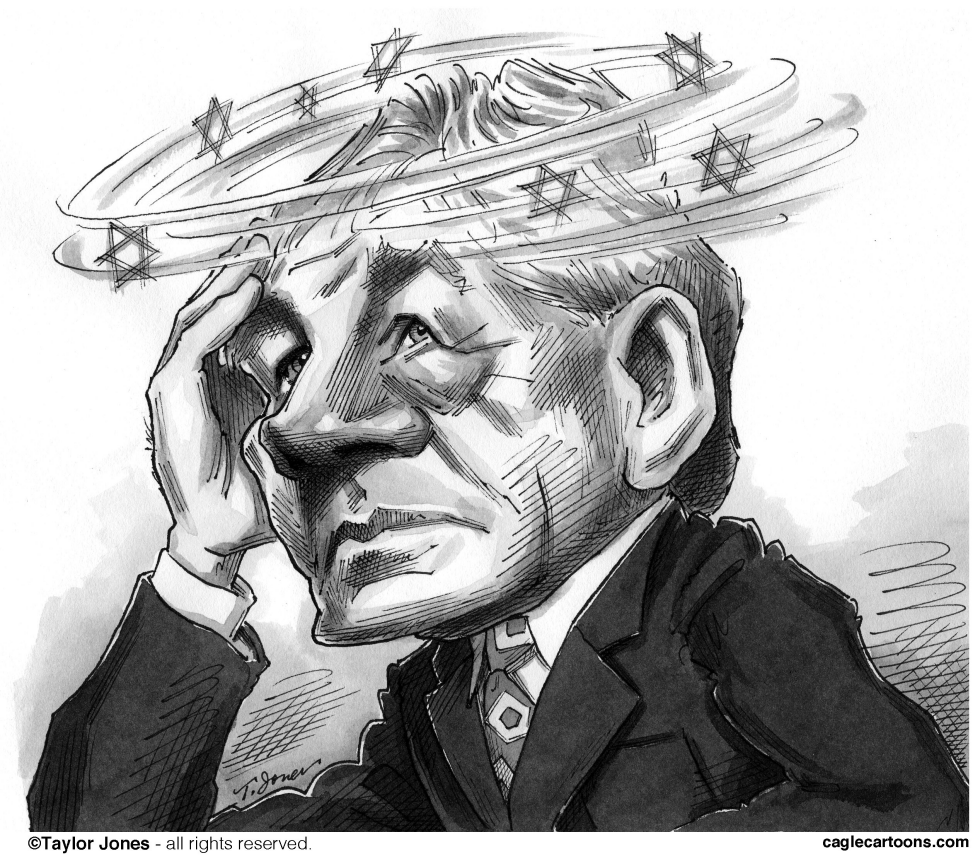  CHUCK HAGEL HEADACHE by Taylor Jones