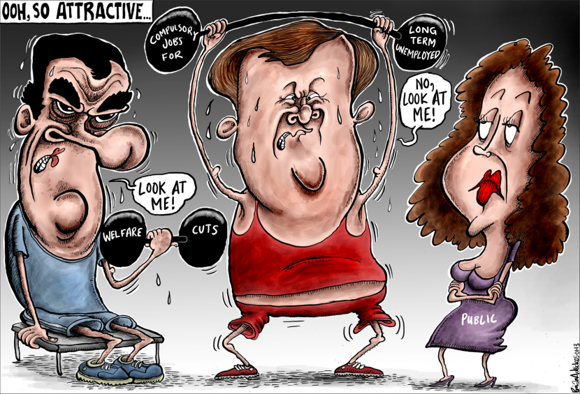 Welfare Cuts to Impress Public