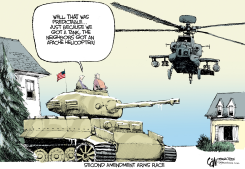 ARMS RACE  by Cam Cardow