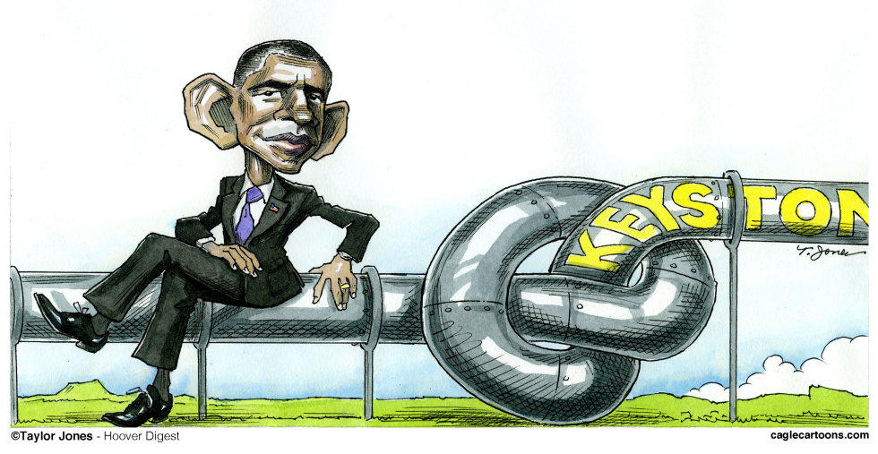  EL DILEMA KEYSTONE DE OBAMA  by Taylor Jones