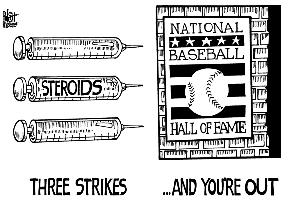BASEBALL HALL OF FAME, B/W
