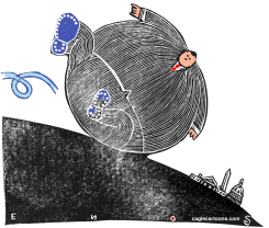 CHRISTIE ON A ROLL  by Randall Enos