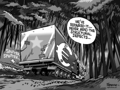 EURO NOT OUT OF WOODS by Paresh Nath