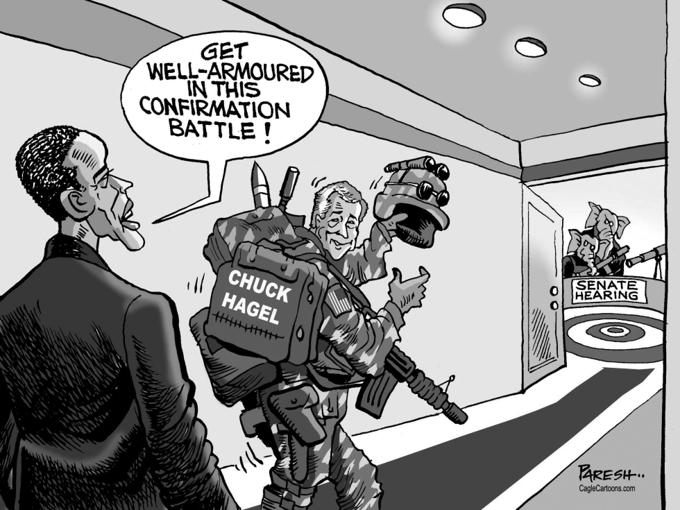 Chuck Hagel's battle