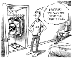 NHL RETURNS by Adam Zyglis