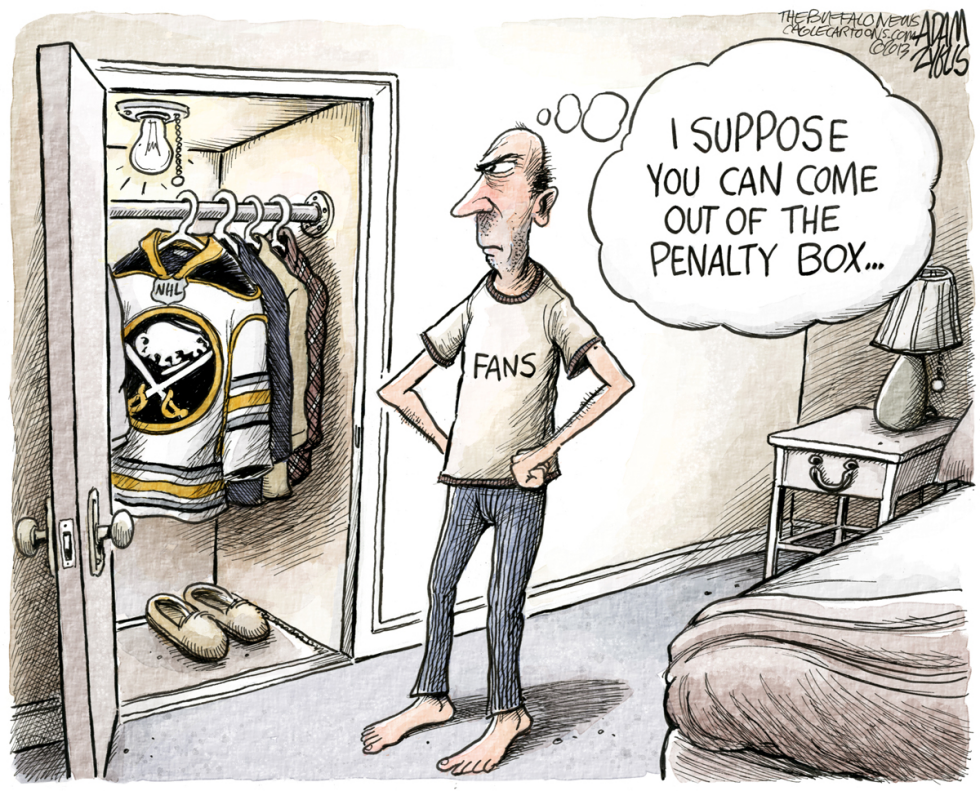  NHL RETURNS by Adam Zyglis