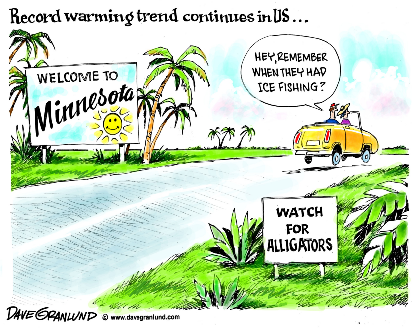 US warming trend