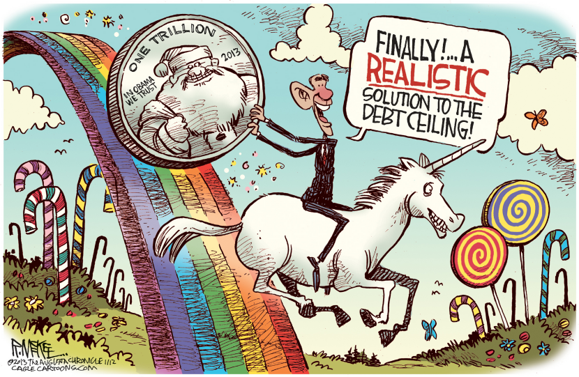 Trillion Dollar Coin COLOR