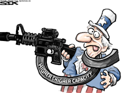 HIGH CAPACITY GUNS by Steve Sack