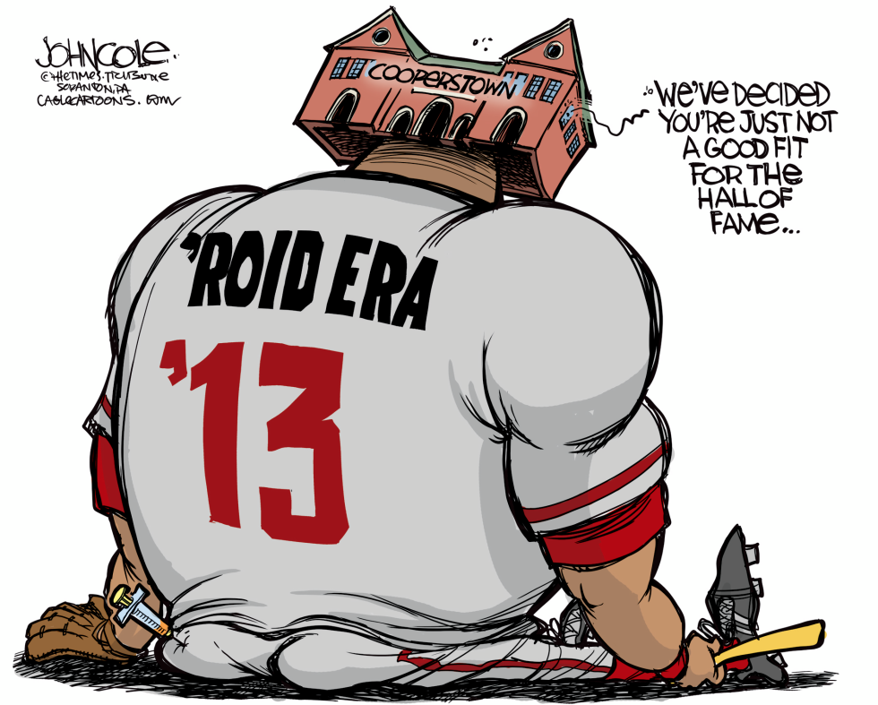 Steroids and Hall of Fame COLOR